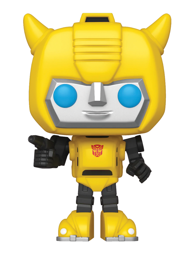 "Yellow Transformer Funko"